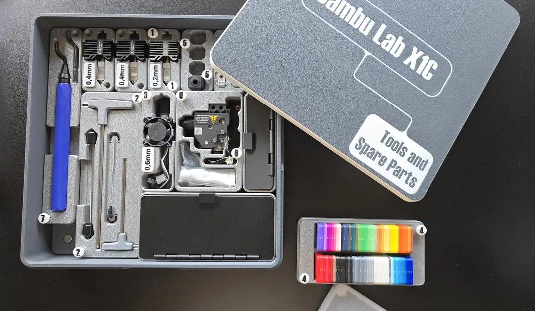 UMSS - Phụ kiện & đồ thay thế cho Bambu Lab X1C và P1 (Accessories and Spares) - Image 1