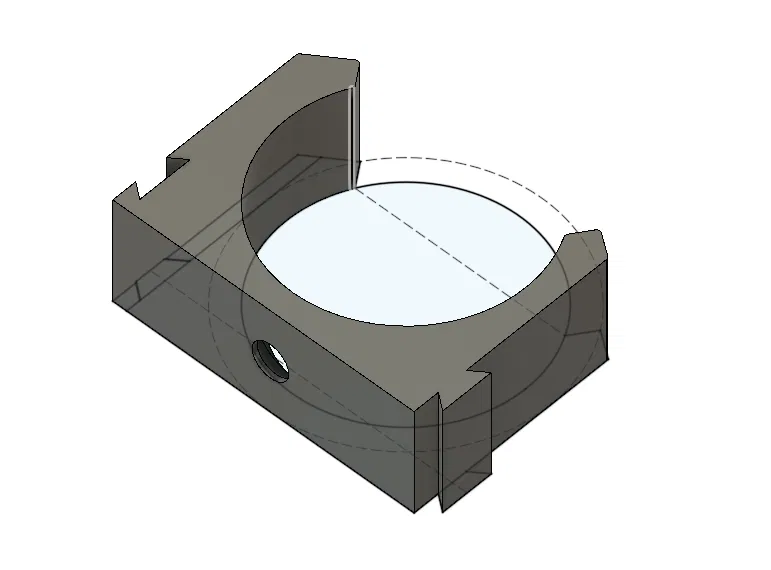 Giá Đỡ Ống Bắt Vít - Parametric - Image 1