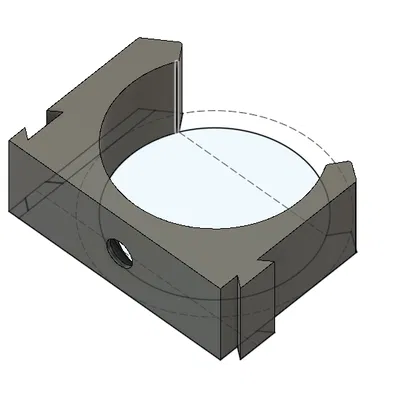 Giá Đỡ Ống Bắt Vít - Parametric