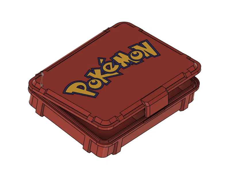 Hộp đựng thẻ Pokemon 2 ngăn (Pokemon Dual Side Card Box) - Image 1