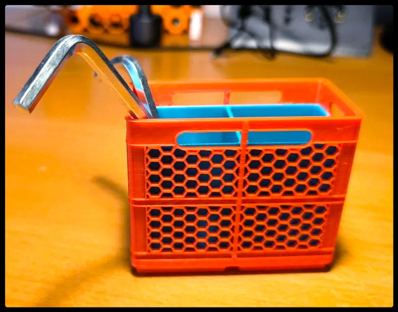 Gridfinity “Latte Box” (Milk Crane) - Khay/Box sắp xếp bàn làm việc - Image 2