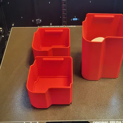 Khay Milwaukee Packout Deep Organizer - Nửa Chiều Cao - Không Vách Ngăn