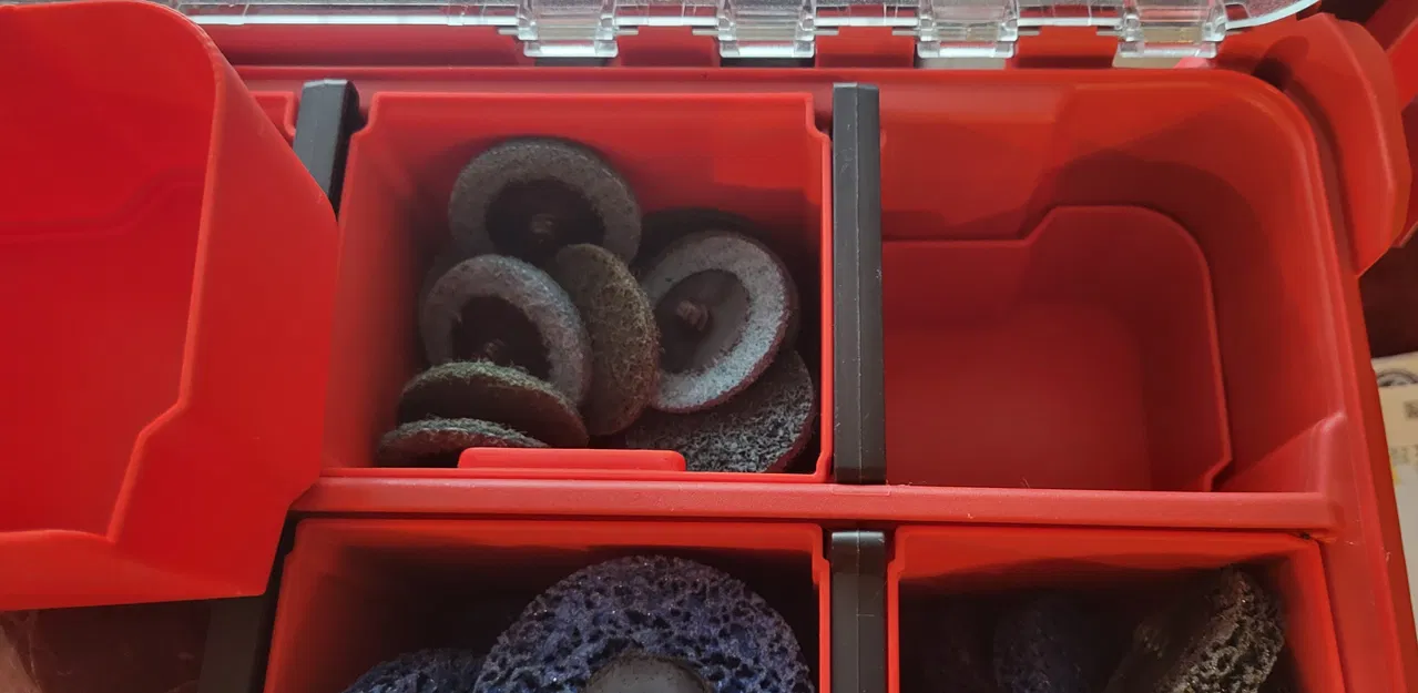 Khay Milwaukee Packout Deep Organizer - Nửa Chiều Cao - Không Vách Ngăn - Image 7