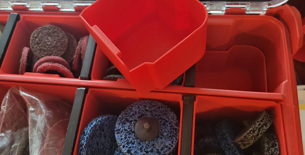 Khay Milwaukee Packout Deep Organizer - Nửa Chiều Cao - Không Vách Ngăn - Image 8