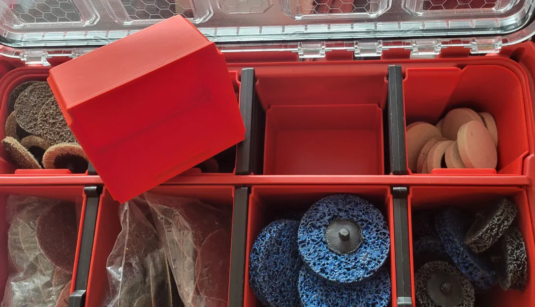 Khay Milwaukee Packout Deep Organizer - Nửa Chiều Cao - Không Vách Ngăn - Image 12