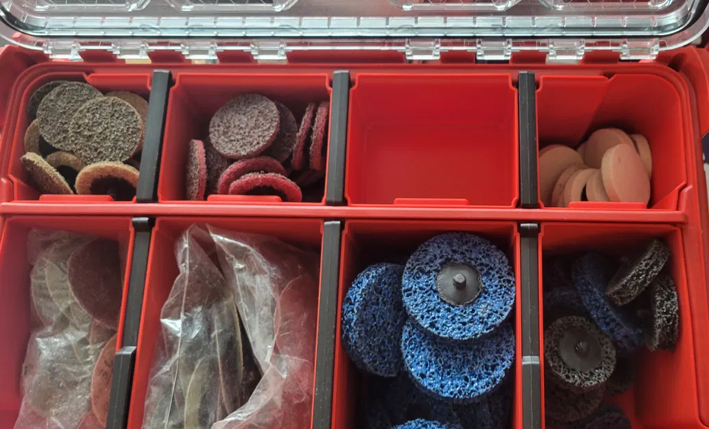 Khay Milwaukee Packout Deep Organizer - Nửa Chiều Cao - Không Vách Ngăn - Image 13