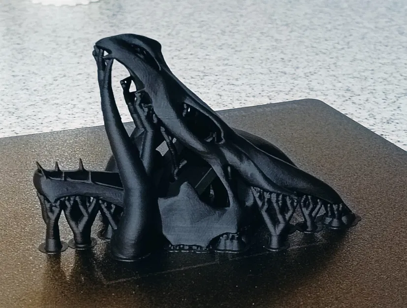 Phụ Kiện Đầu Cán Đai Trợ Lực Hình Rồng Phong Cách Skyrim - Image 2