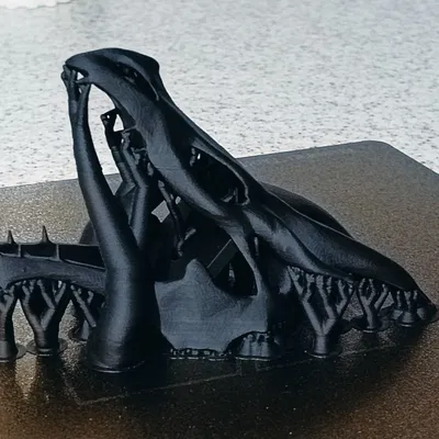 Phụ Kiện Đầu Cán Đai Trợ Lực Hình Rồng Phong Cách Skyrim