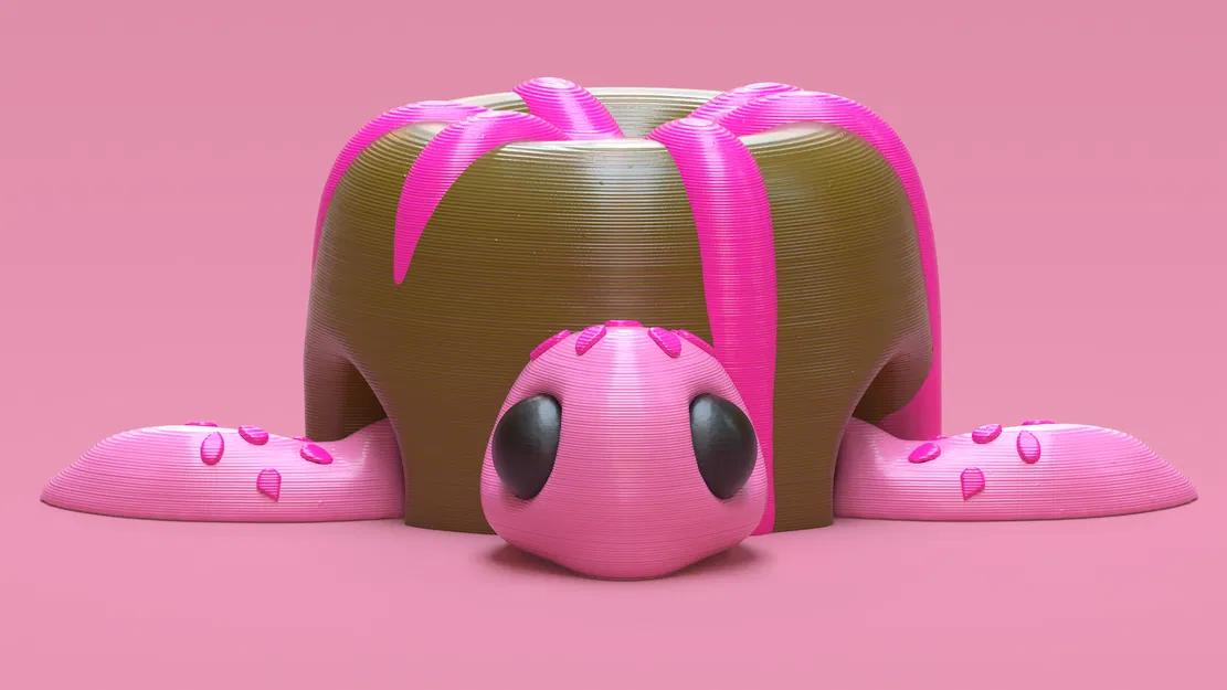 Rùa Chocolate Valentine – Quà tặng khớp nối (Articulated) - Image 2