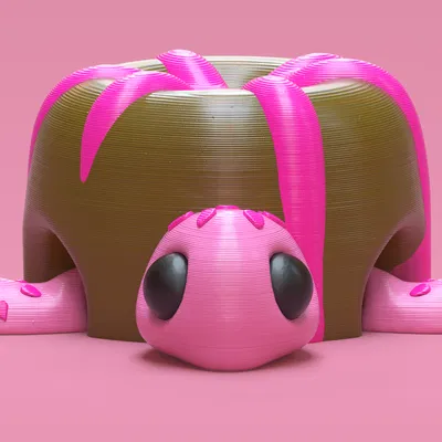 Rùa Chocolate Valentine – Quà tặng khớp nối (Articulated)