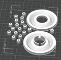 Thrust Bearing tham số (Parametric) – 18 con lăn - Thumbnail 3