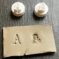 Bộ Dụng Cụ Đóng Chữ Đất Sét - American Typewriter - Thumbnail 2