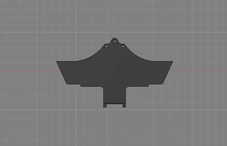 Giá đỡ spoiler cho chassis Traxxas 4tec 2.0 - Image 2