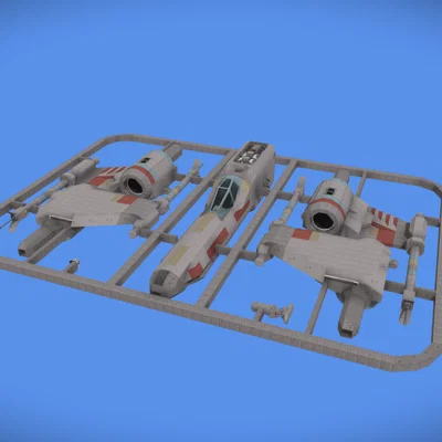 Mô Hình Tàu X-Wing Tự Lắp Ráp Phiên Bản In 3D