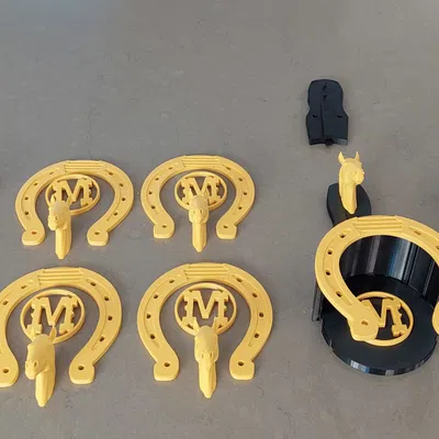 Giá Treo Dây Niềng Ngựa Nghệ Thuật, Đa Sắc Màu