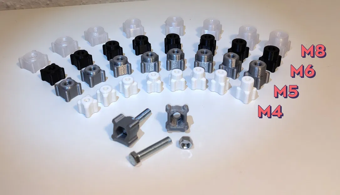 Ốc Vặn Cánh M4-M8 Kèm Long Đền 3-10mm Đa Dụng - Image 1