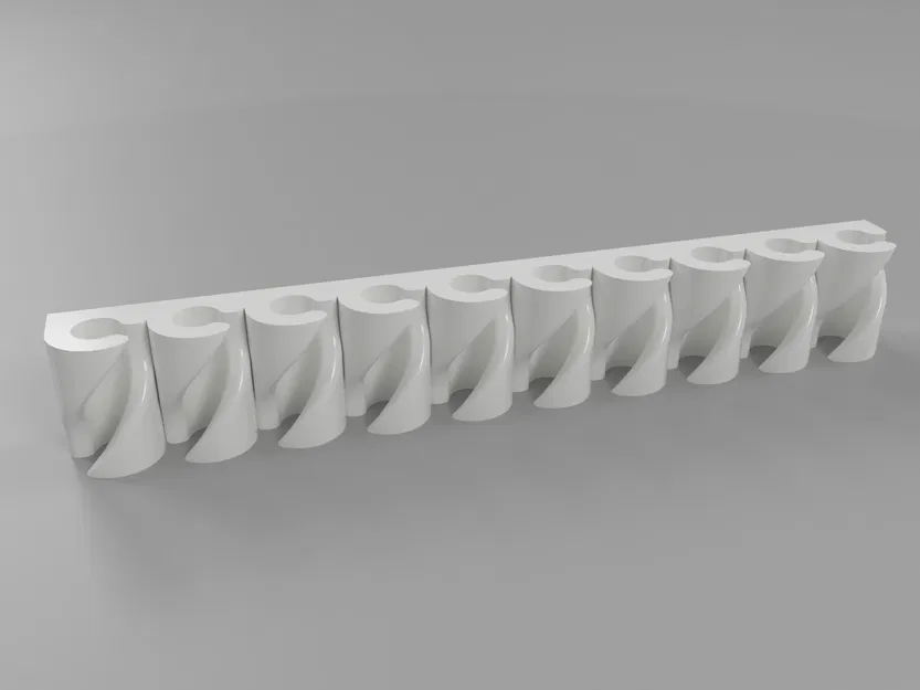 Universal Cable Holder – Kẹp giữ dây cáp gắn nam châm in 3D - Image 2