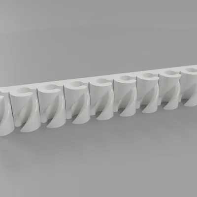 Universal Cable Holder – Kẹp giữ dây cáp gắn nam châm in 3D