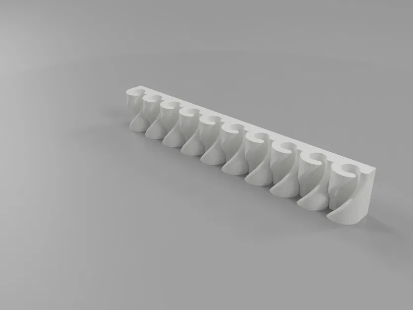 Universal Cable Holder – Kẹp giữ dây cáp gắn nam châm in 3D - Image 4