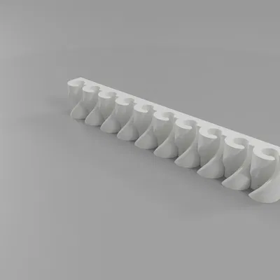 Universal Cable Holder – Kẹp giữ dây cáp gắn nam châm in 3D