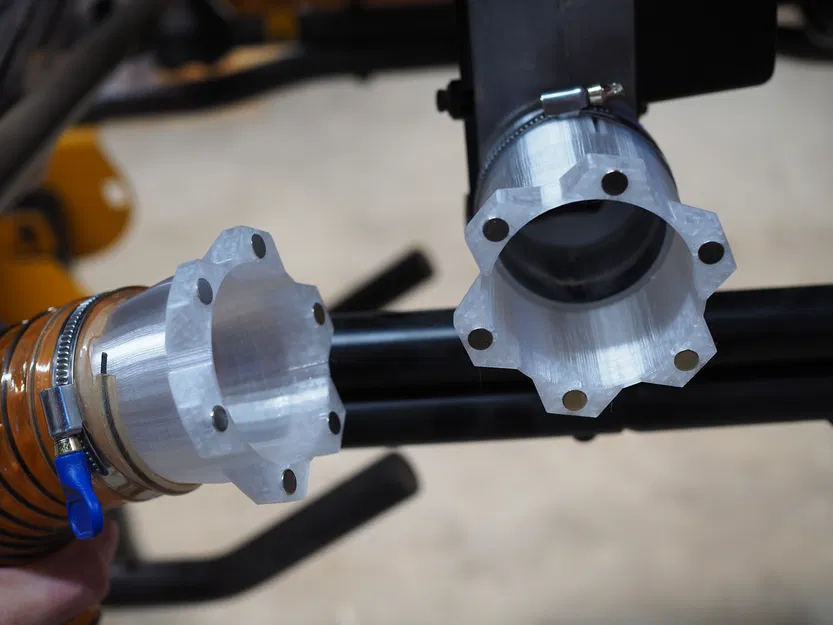 Khớp nối hút bụi nam châm (Parametric) - Image 1