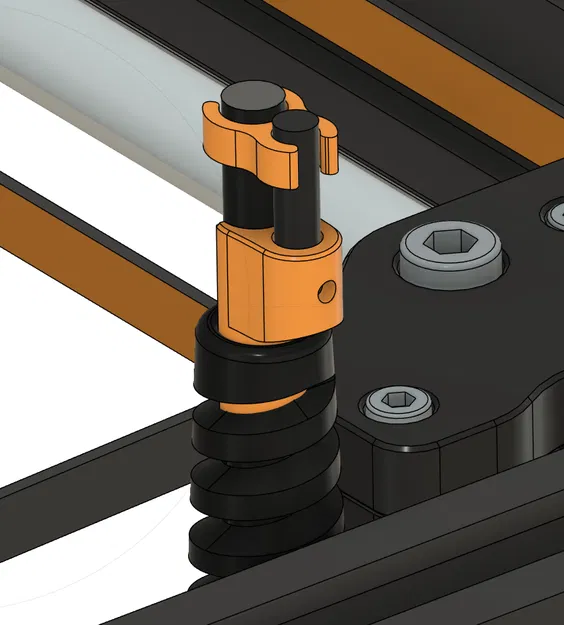 Giá đỡ Orbiter V2 / FLY SHT36 MAX V3 kèm dẫn hướng cáp - Image 2