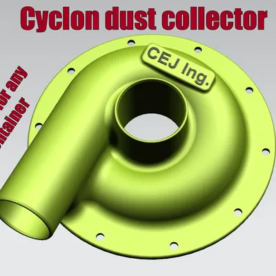 Cyclon thu bụi cho máy hút bụi (Cyclon dust collector)
