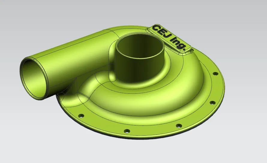 Cyclon thu bụi cho máy hút bụi (Cyclon dust collector) - Image 3