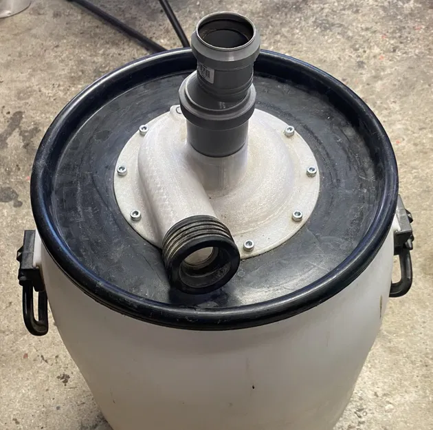 Cyclon thu bụi cho máy hút bụi (Cyclon dust collector) - Image 9