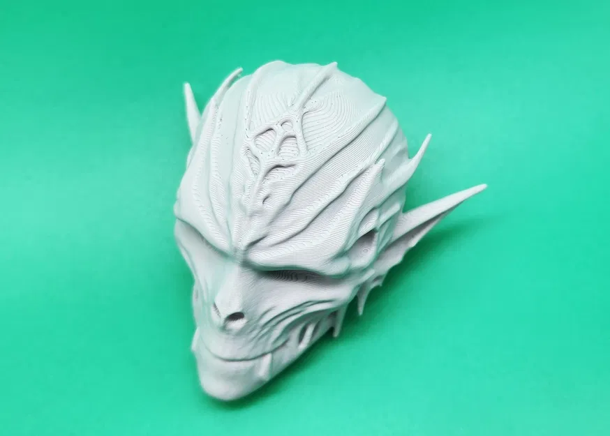 Mô hình Đầu Elf Xác Ướp - Tượng Trang Trí Fantasy Độc Đáo - Image 3