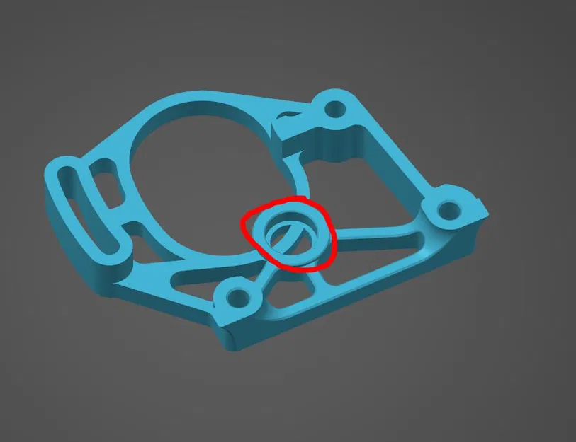 Vỏ sau Sherpa Extra Heavy Mod (Rear Housing) tăng khoảng hở bearing - Image 2