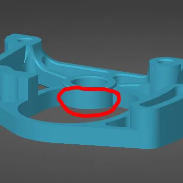 Vỏ sau Sherpa Extra Heavy Mod (Rear Housing) tăng khoảng hở bearing