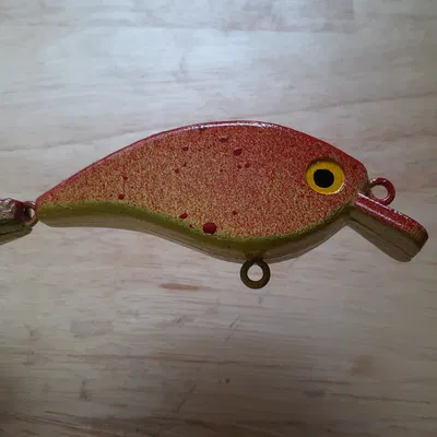 Mồi câu crankbait 2.8 inch (2 mảnh) để in 3D