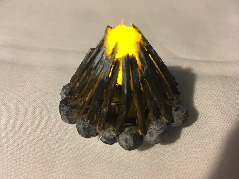 Campfire – Vòng đá đống lửa cho DnD/board game - Image 1