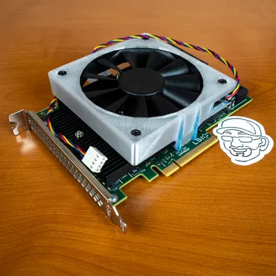 Ống hướng gió (Fan Shroud) làm mát cho LSI 9300-16i HBA