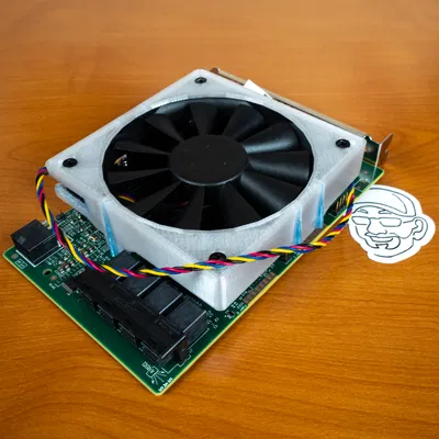 Ống hướng gió (Fan Shroud) làm mát cho LSI 9300-16i HBA