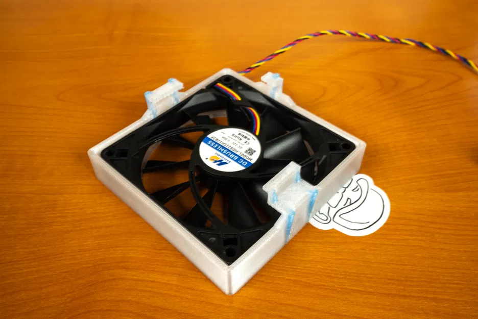 Ống hướng gió (Fan Shroud) làm mát cho LSI 9300-16i HBA - Image 24