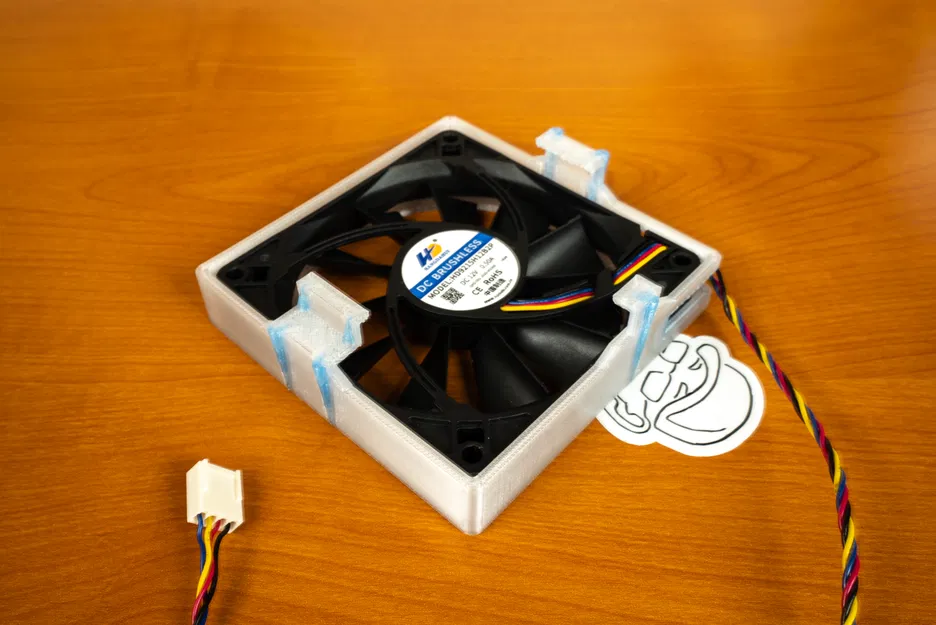 Ống hướng gió (Fan Shroud) làm mát cho LSI 9300-16i HBA - Image 26