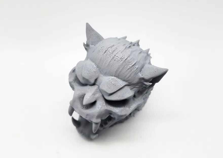 Mô Hình 3D Đầu Sói Hóa Thú "Werewolf Skull" Độc Đáo - Image 3