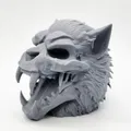Mô Hình 3D Đầu Sói Hóa Thú "Werewolf Skull" Độc Đáo - Thumbnail 5