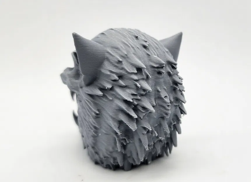 Mô Hình 3D Đầu Sói Hóa Thú "Werewolf Skull" Độc Đáo - Image 6