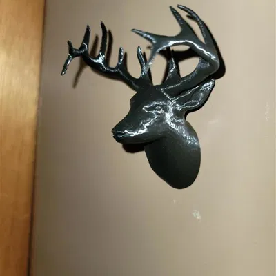 Đầu Hươu Gắn Tường Bằng Nam Châm (Magnetic Mounted Deer Head)