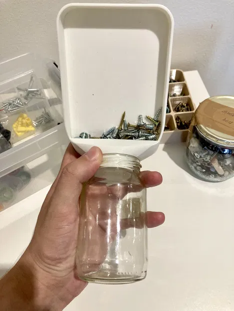 Khay sắp xếp ốc vít kèm phễu (Screw Organizer with Funnel) - Image 9