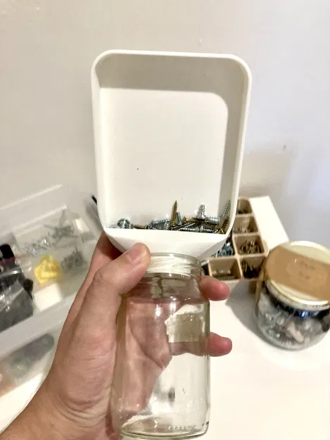 Khay sắp xếp ốc vít kèm phễu (Screw Organizer with Funnel) - Image 10