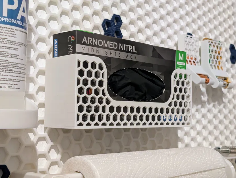 Giá treo hộp găng tay Nitrile cho Honeycomb Storage Wall (HSW) - Image 1