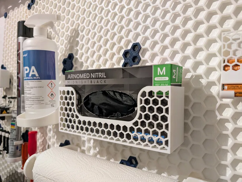 Giá treo hộp găng tay Nitrile cho Honeycomb Storage Wall (HSW) - Image 2