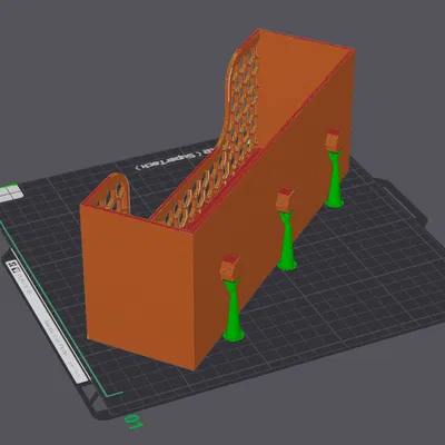 Giá treo hộp găng tay Nitrile cho Honeycomb Storage Wall (HSW)