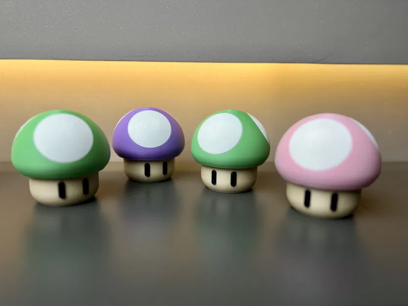 Hộp đựng nấm 1Up Super Mario (vặn mở) – Container box game - Image 4