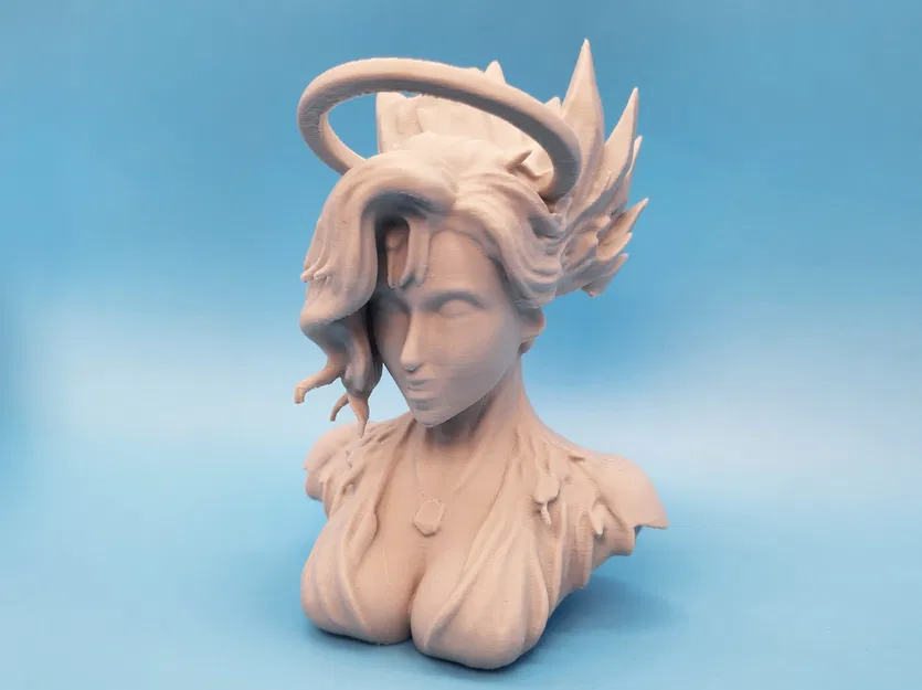 Tượng Bust Mercy (Overwatch) - Image 1