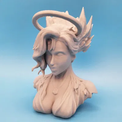 Tượng Bust Mercy (Overwatch)